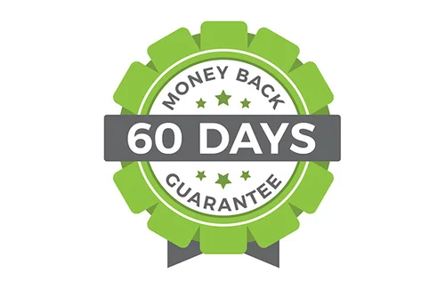 Neotonics 60-day money back guarantee seal